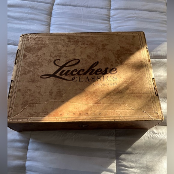 Authentic Lucchese Beautiful Black Cherry Boots 10.5 D photos don’t do justice! - Picture 13 of 15